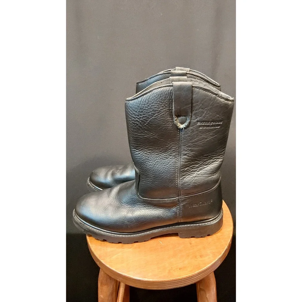 WearGuard 9M Thinsulate Waterproof Oil Resistant Slip On Wellington Leather Boot